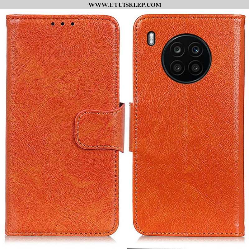 Etui Folio do Honor 50 Lite Dwoina Skóry Nappa